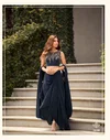 Gauhar By Sayuri Gerogette Embridery Indo Western Lehenga